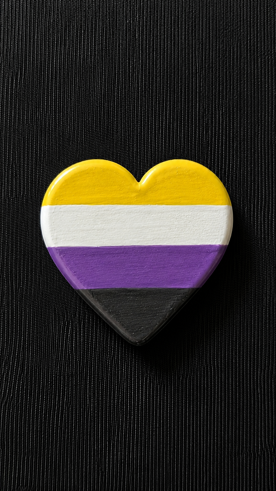Heartstones | Handmade Ceramic Pride Heart — Pre-Order